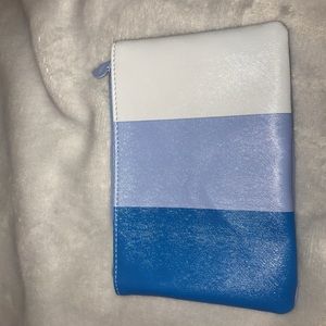Striped blues Ipsy bag